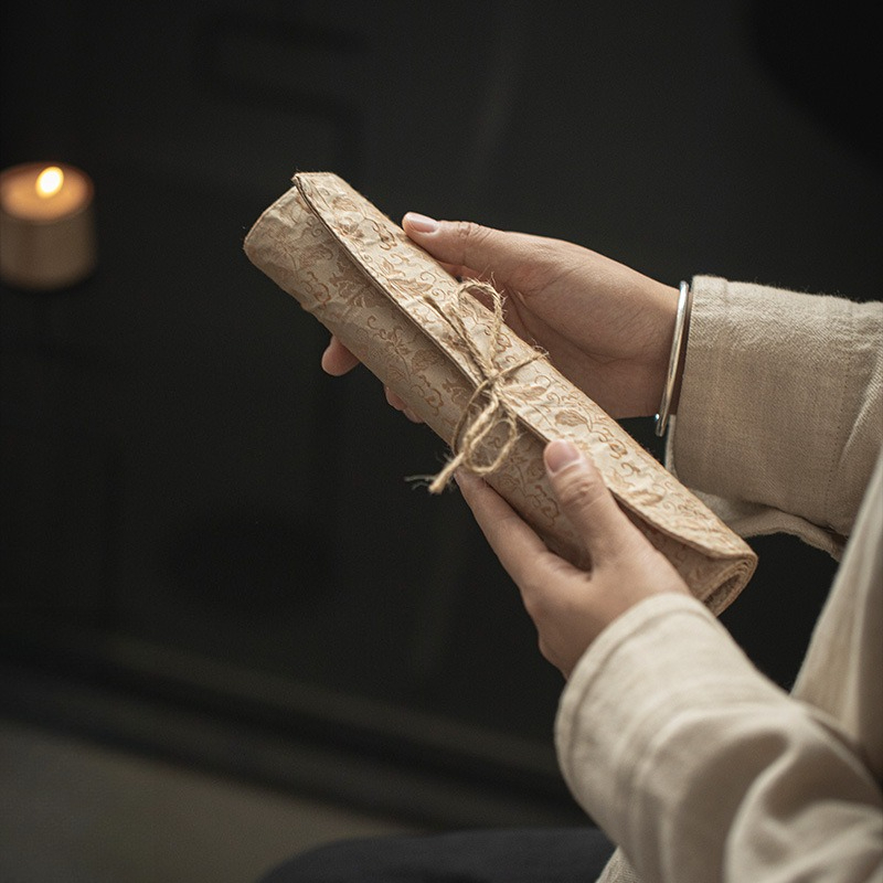 Linen Table Runner - Nieuwe Chinese stijl Zen brokaat theetafel