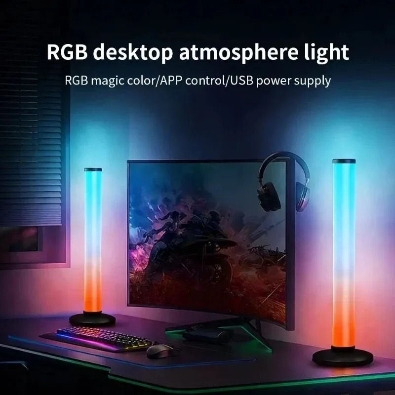 Home Decor Free App - RGB LED-lichtbalk, USB-aangedreven, slimme tv-omgevingsverlichting met