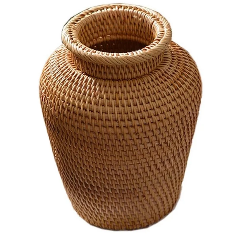 Rattan Plant Basket - Rieten mand Rotan hangende bloempot Bloempot