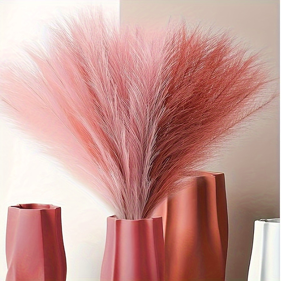 Pampas Grass Decor - 10Pc Kunstmatige Pampas Gras Simulatie Veer