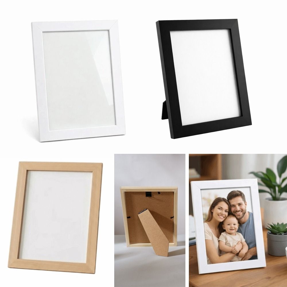 Nieuwe 5/7/8 inch houten fotol - Bamboo Photo Frame recensie en prijs