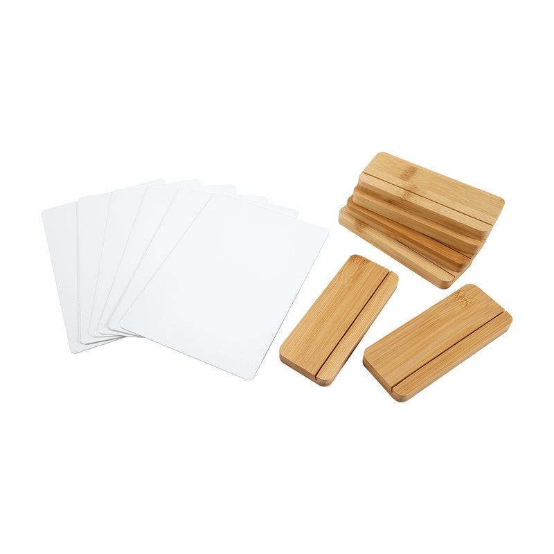 6-pack sublimatie fotolijsten  - Bamboo Photo Frame recensie en prijs