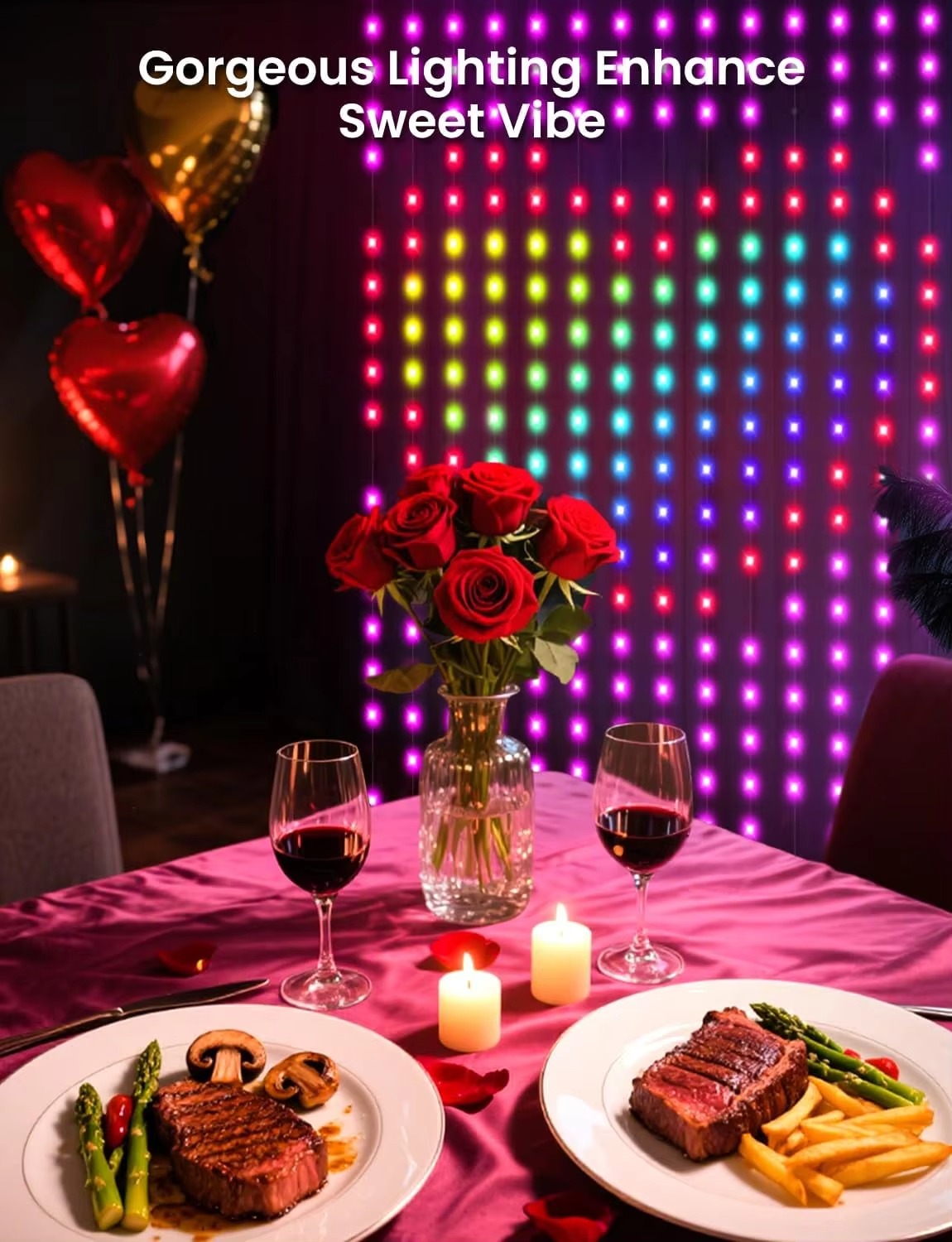 USB Gordijnverlichting 400 LED - Home Decor Free App recensie en prijs
