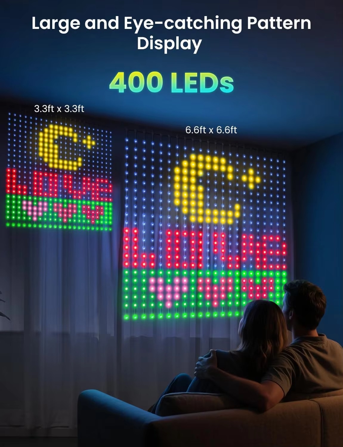 USB Gordijnverlichting 400 LED - Home Decor Free App recensie en prijs