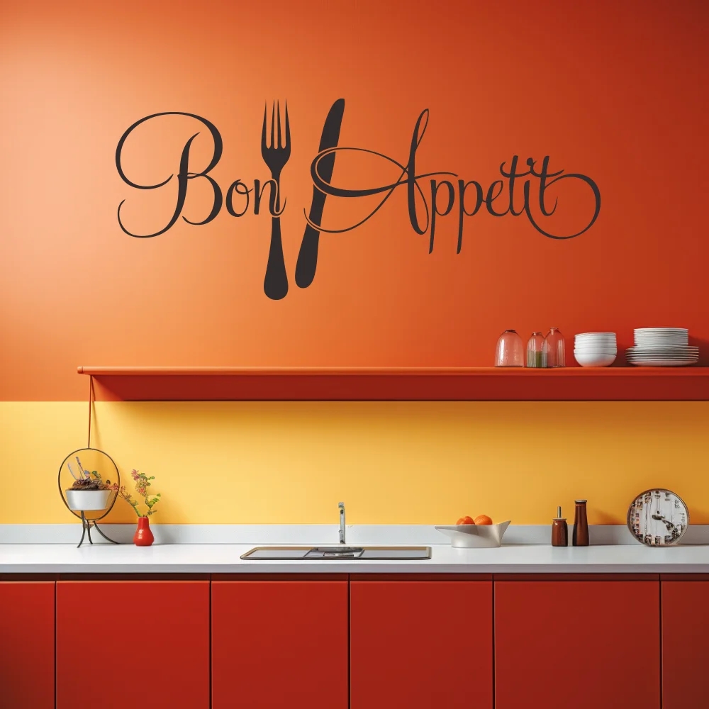 1 Pc Bon Appétit Met Vork En M - Home Decor Free App recensie en prijs