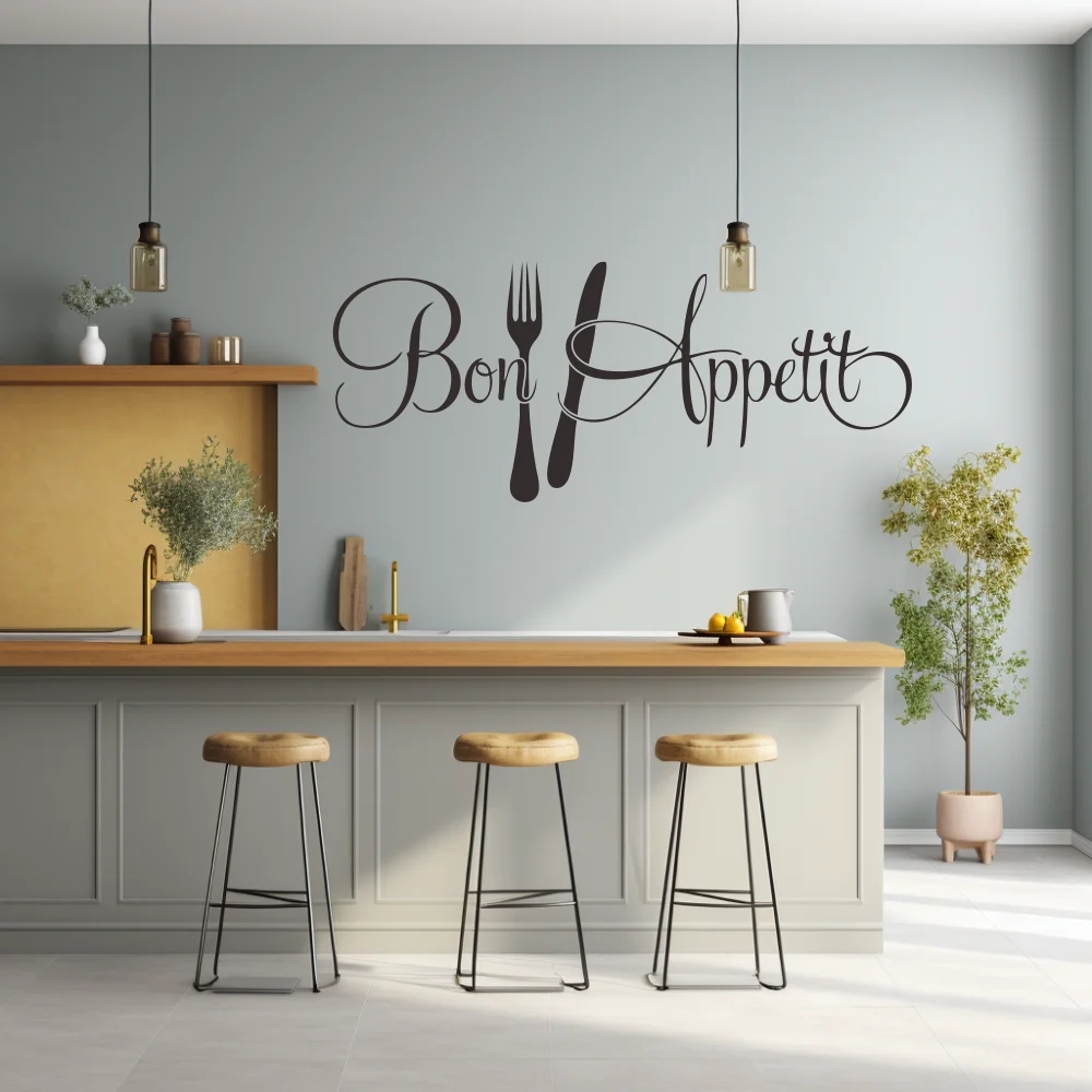 1 Pc Bon Appétit Met Vork En M - Home Decor Free App recensie en prijs
