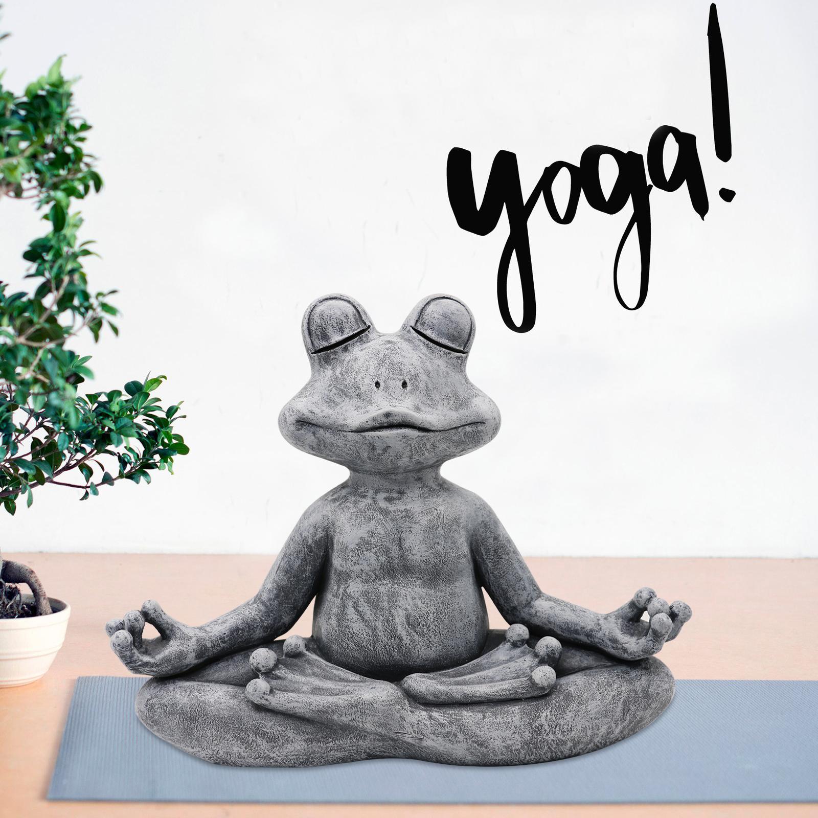 2023 Kikker Beeldje Hars Zen Y - Home Decor Za recensie en prijs