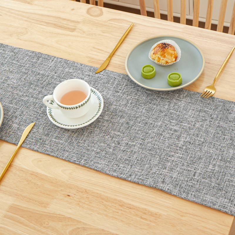 Nieuwe Dikke Linnen Effen Kleu - Linen Table Runner recensie en prijs