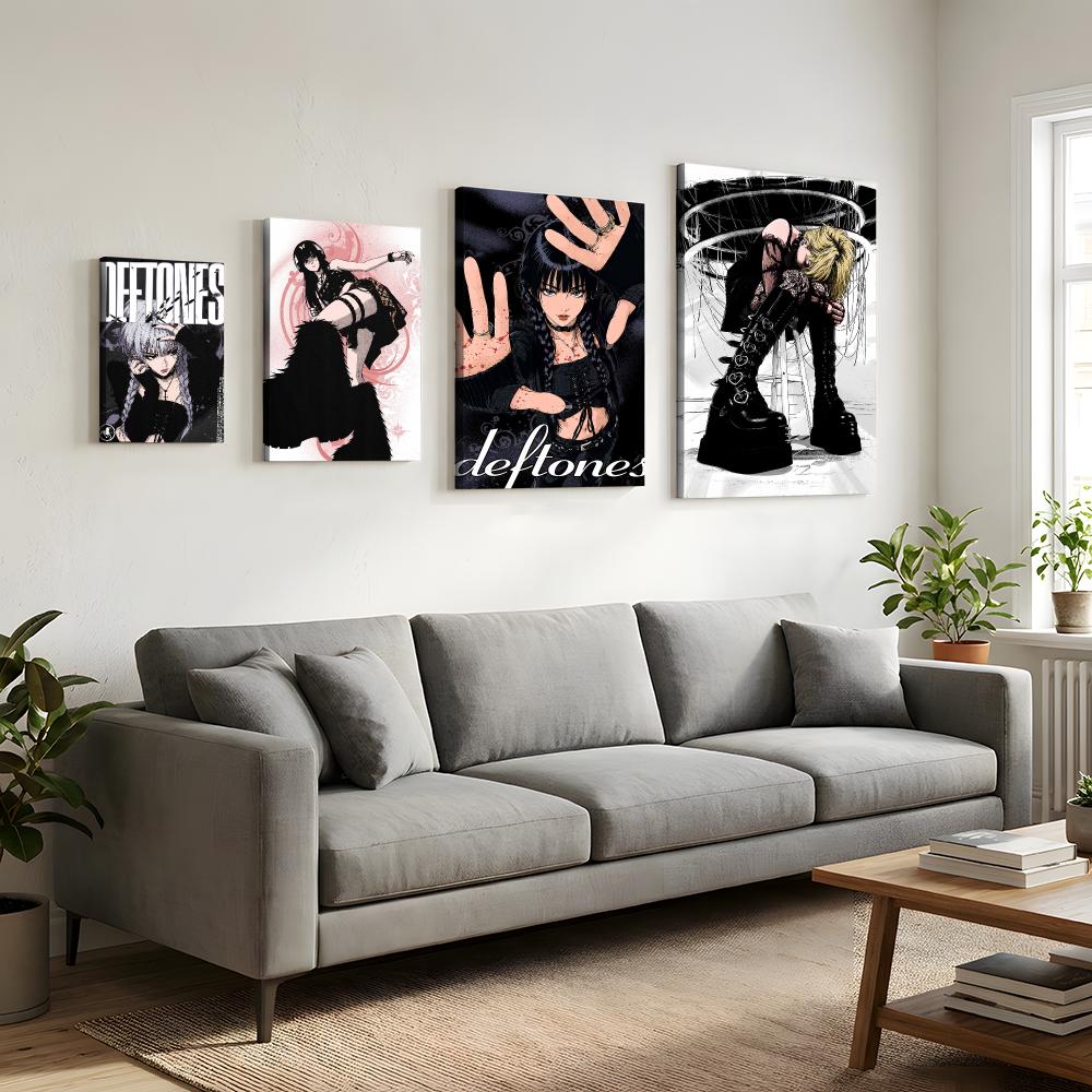 Y2K Gothic Anime Rock Girl ing - Home Decor Y2K recensie en prijs