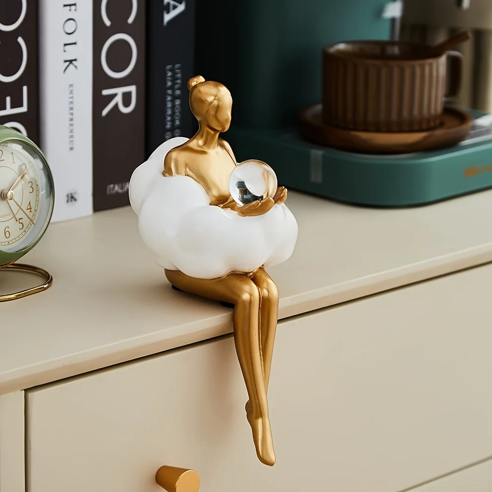 Cloud Girl Sculptuur Abstract  - Home Decor Y2K recensie en prijs