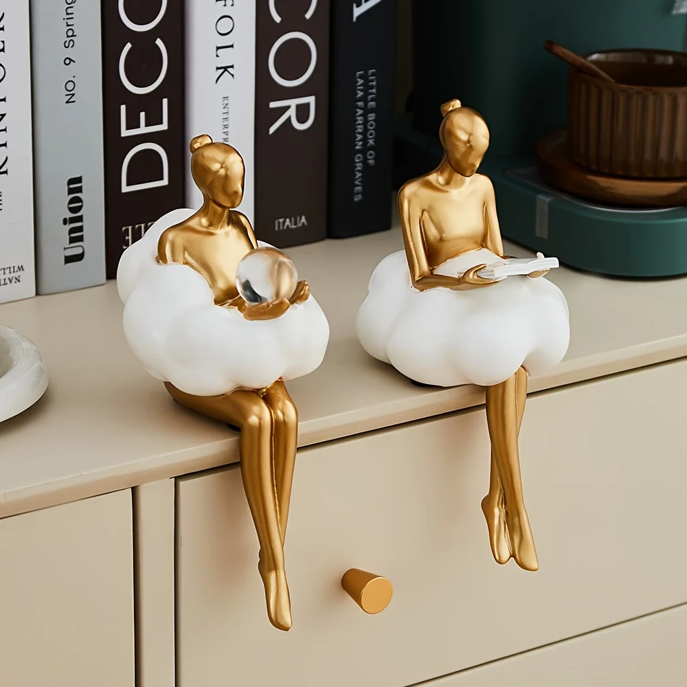 Cloud Girl Sculptuur Abstract  - Home Decor Y2K recensie en prijs