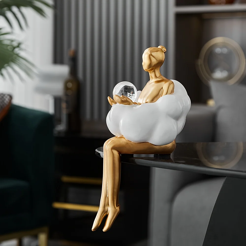 Cloud Girl Sculptuur Abstract  - Home Decor Y2K recensie en prijs