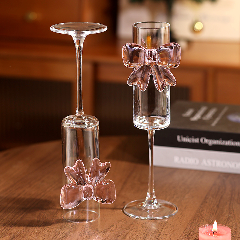 Champagneflûtes met strik, gla - Home Decor Y2K recensie en prijs