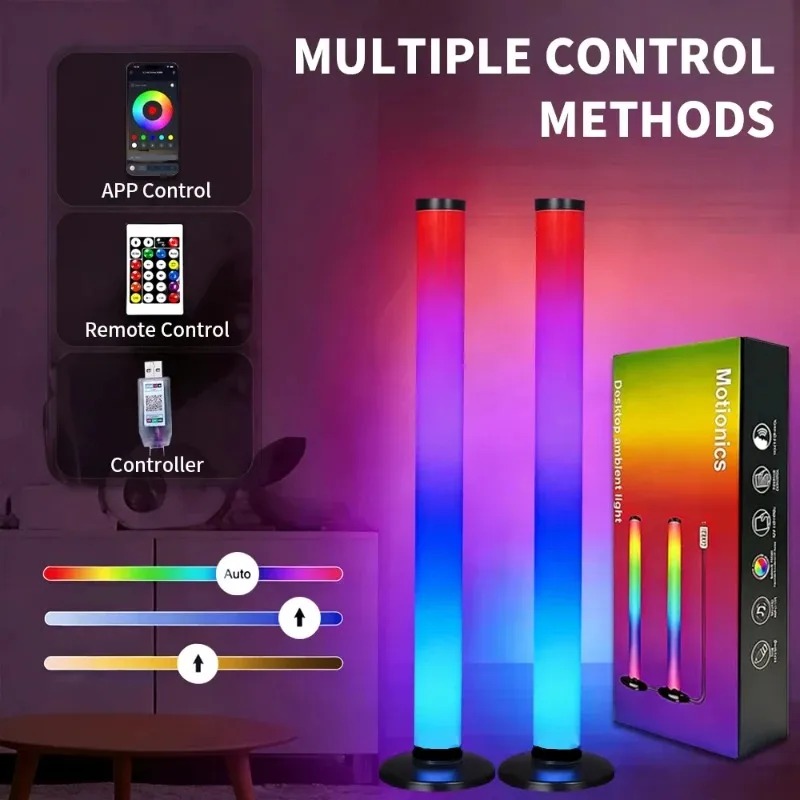RGB LED-lichtbalk, USB-aangedr - Home Decor Free App recensie en prijs