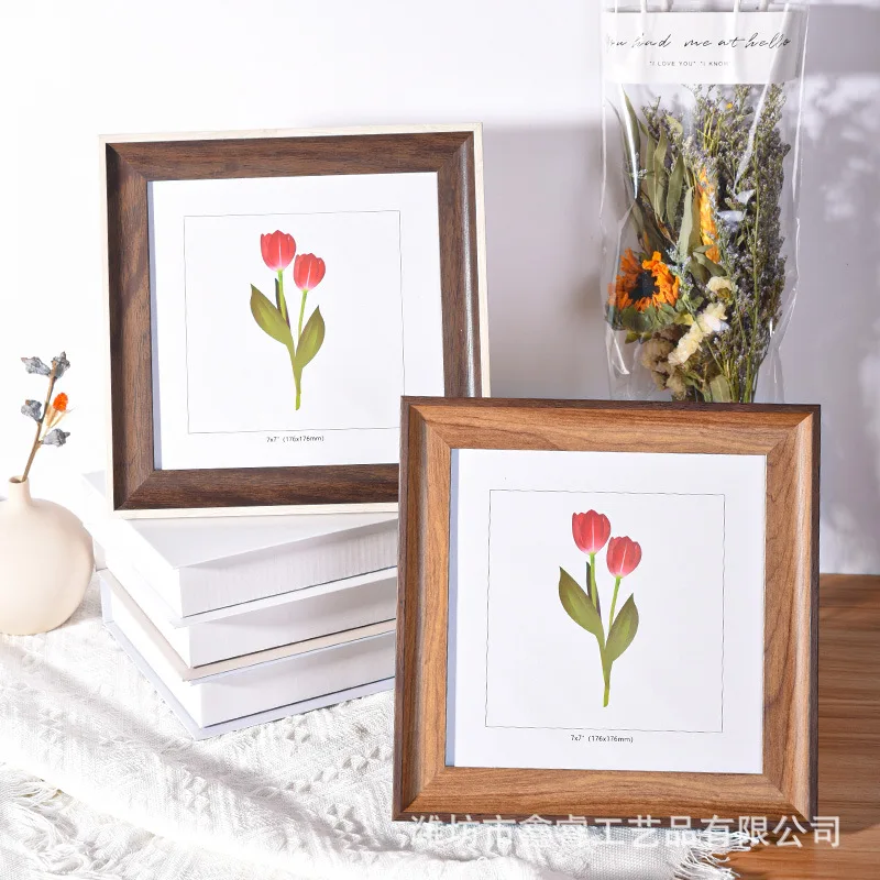 Vierkante fotolijst, verkrijgb - Bamboo Photo Frame recensie en prijs