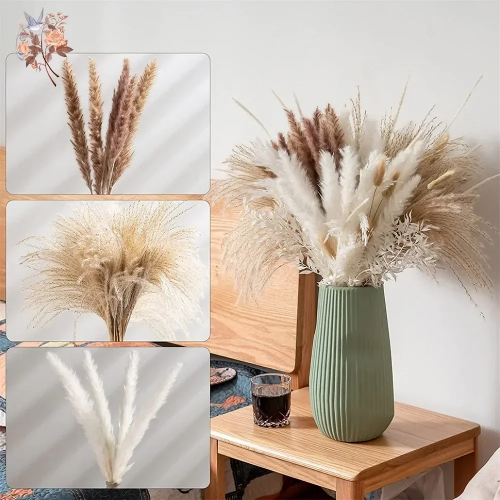 88 stuks natuurlijke pluizige  - Pampas Grass Decor recensie en prijs