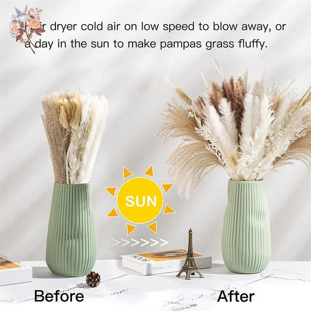 88 stuks natuurlijke pluizige  - Pampas Grass Decor recensie en prijs