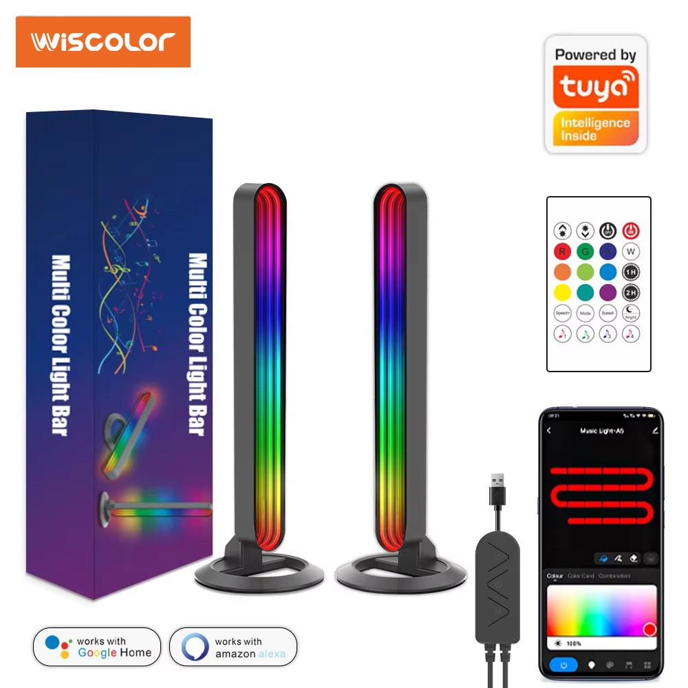 Slimme RGB LED-lichtbalk met m - Home Decor Free App recensie en prijs