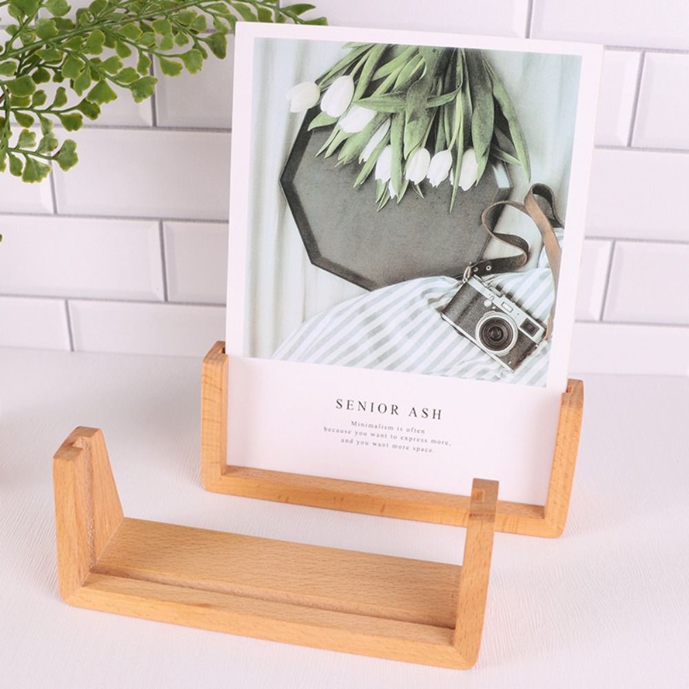 Warmlicht houten verlichte bas - Bamboo Photo Frame recensie en prijs