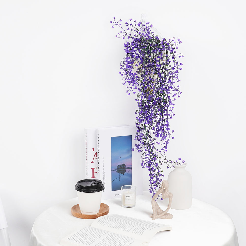 1 Stuk Kunstmatige Eucalyptus  - Rattan Plant Basket recensie en prijs