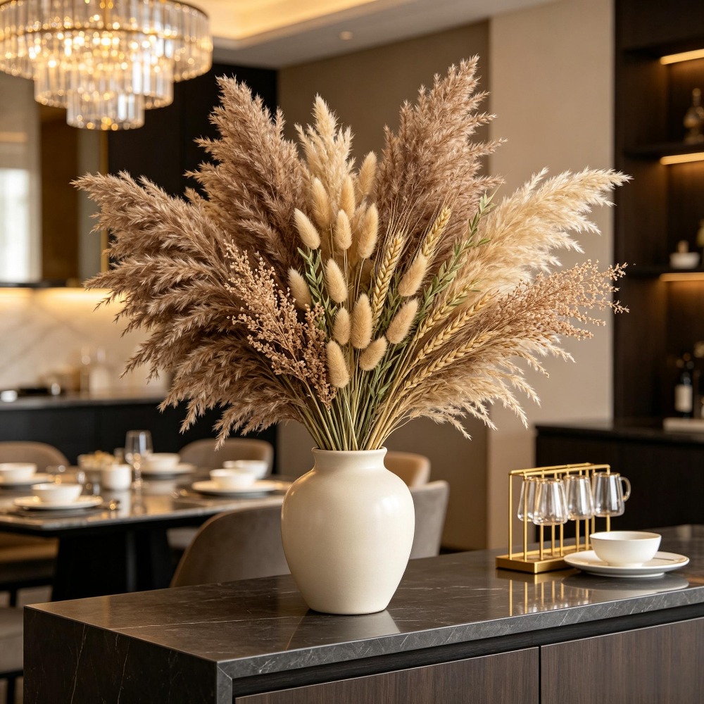 1 Bosje gemengde gedroogde blo - Pampas Grass Decor recensie en prijs