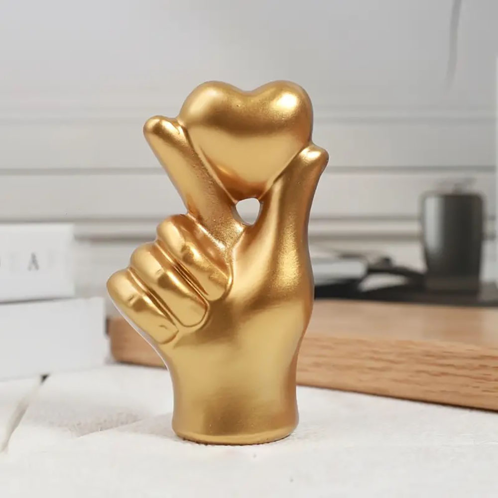 Hart Handgebaar Standbeelden S - Home Decor Y2K recensie en prijs