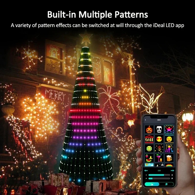 Kerstster Boomverlichting RGB  - Home Decor Free App recensie en prijs