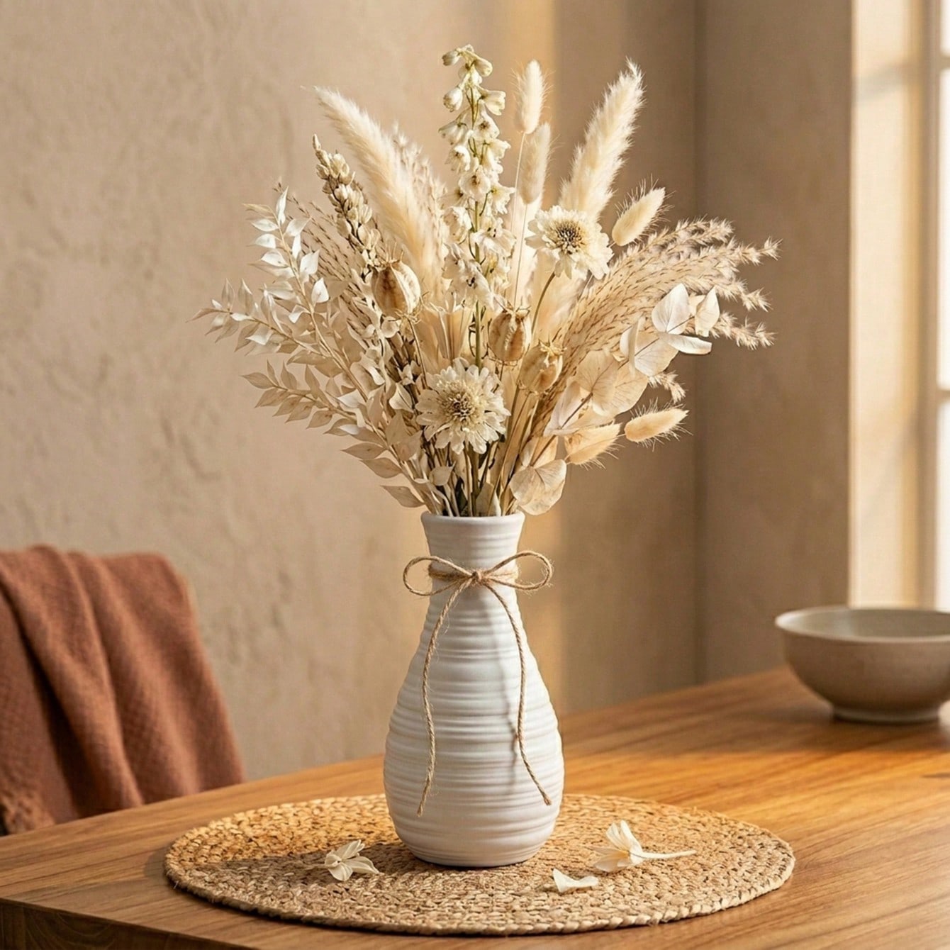 1 stuk Boho Horizontale Geribb - Pampas Grass Decor recensie en prijs