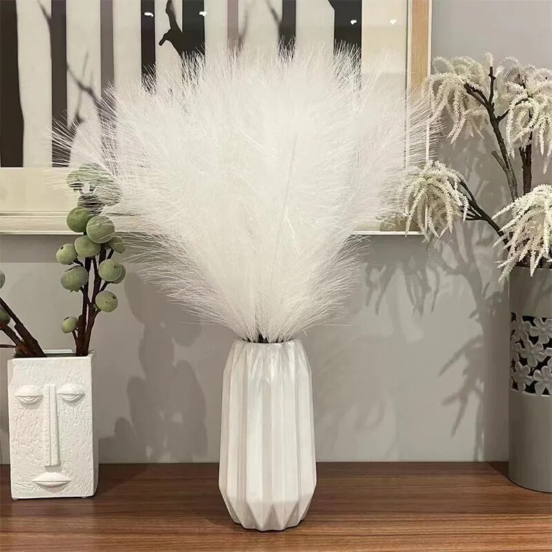 10 Stuks Kunstmatig Pompeuze G - Pampas Grass Decor recensie en prijs