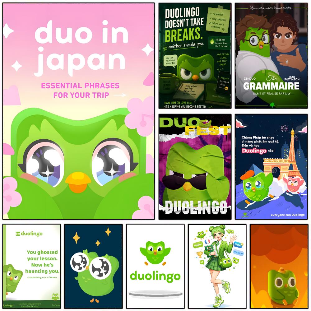 Taalapp D-duolingo Poster Mode - Home Decor Free App recensie en prijs