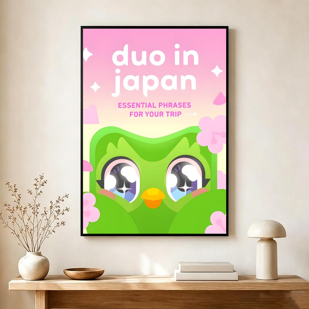 Taalapp D-duolingo Poster Mode - Home Decor Free App recensie en prijs