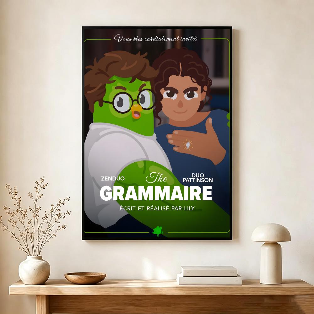 Taalapp D-duolingo Poster Mode - Home Decor Free App recensie en prijs