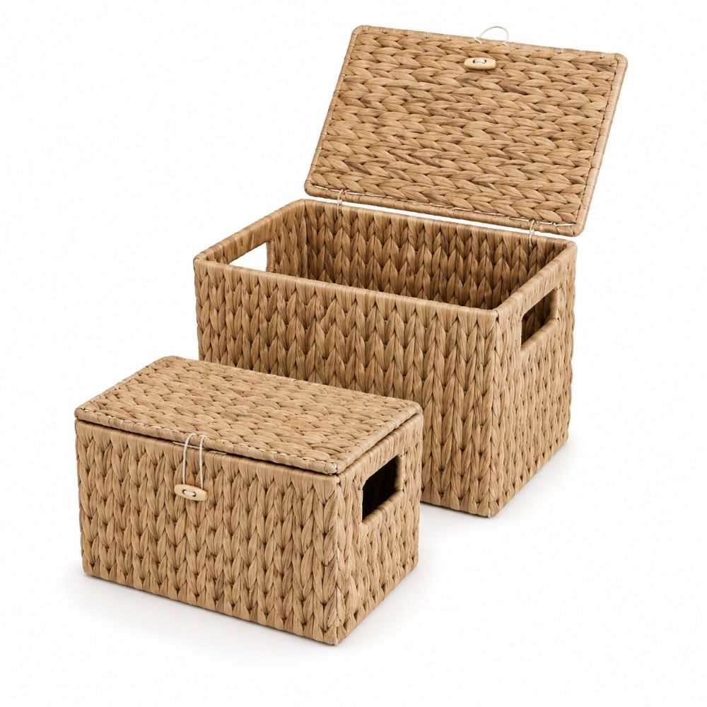 Waterhyacinten opbergmand rech - Rattan Plant Basket recensie en prijs