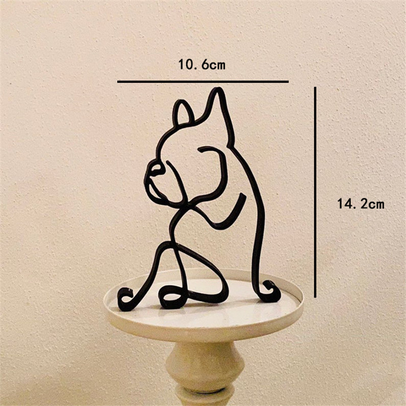 Hond Kunst Sculptuur Metaal Ho - Home Decor Y2K recensie en prijs