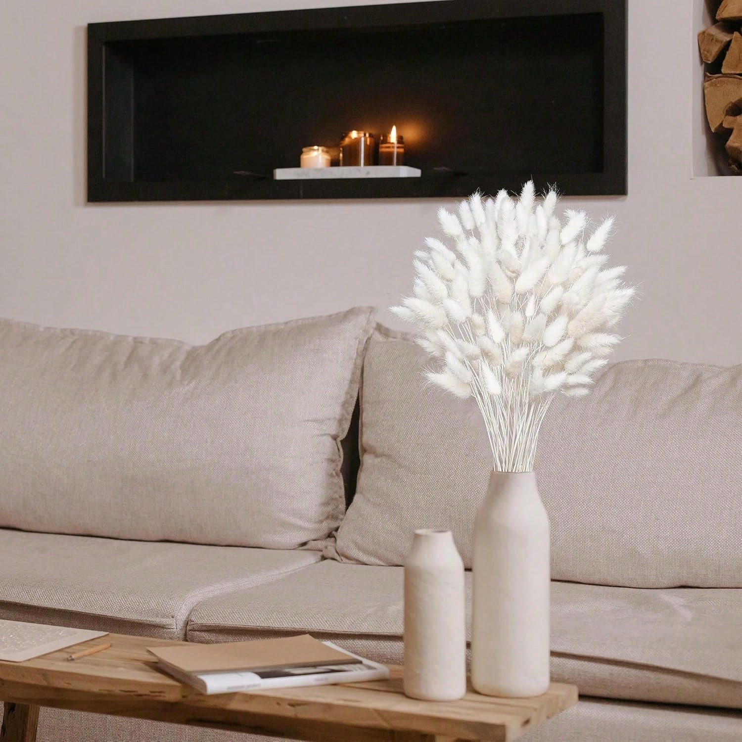 120 stuks gedroogd pampasgras  - Pampas Grass Decor recensie en prijs