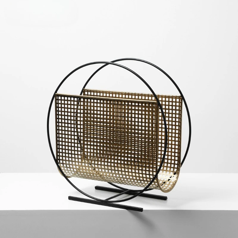 Creatieve ronde metalen tijdsc - Home Decor Magazine recensie en prijs