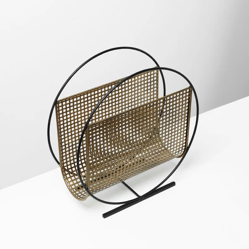Creatieve ronde metalen tijdsc - Home Decor Magazine recensie en prijs