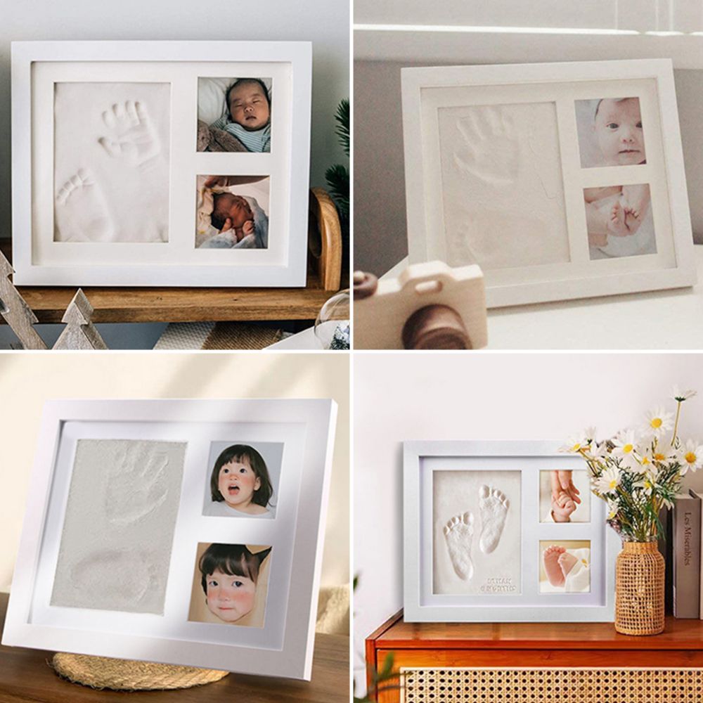Afdrukset voor babyhandjes en  - Bamboo Photo Frame recensie en prijs