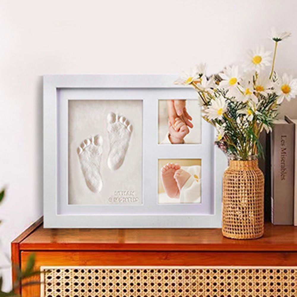 Afdrukset voor babyhandjes en  - Bamboo Photo Frame recensie en prijs
