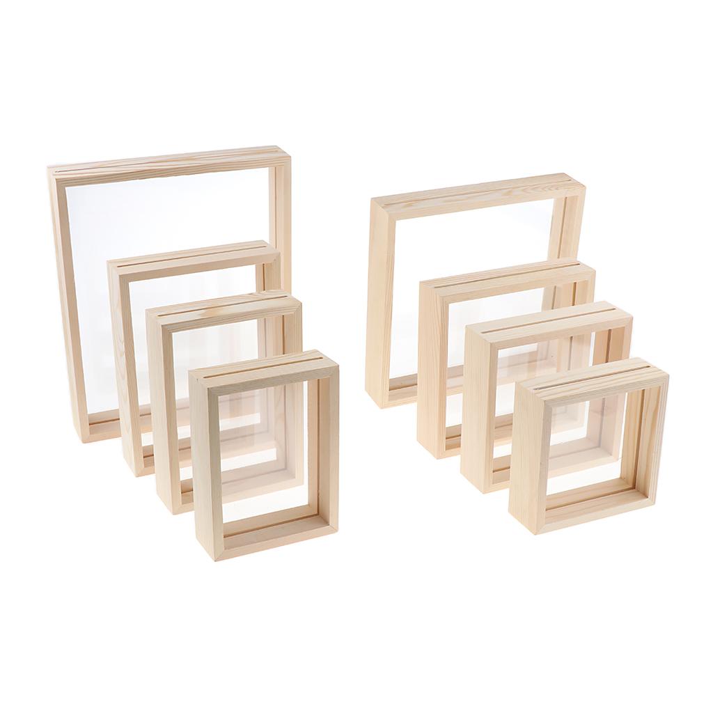 Transparant houten frame gemaa - Bamboo Photo Frame recensie en prijs