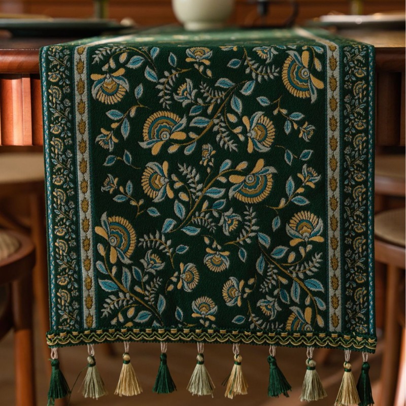 Amerikaanse tafelloper in boer - Linen Table Runner recensie en prijs