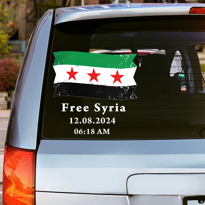 Syrië vlag met tekst gratis Sy - Home Decor Indonesia recensie en prijs