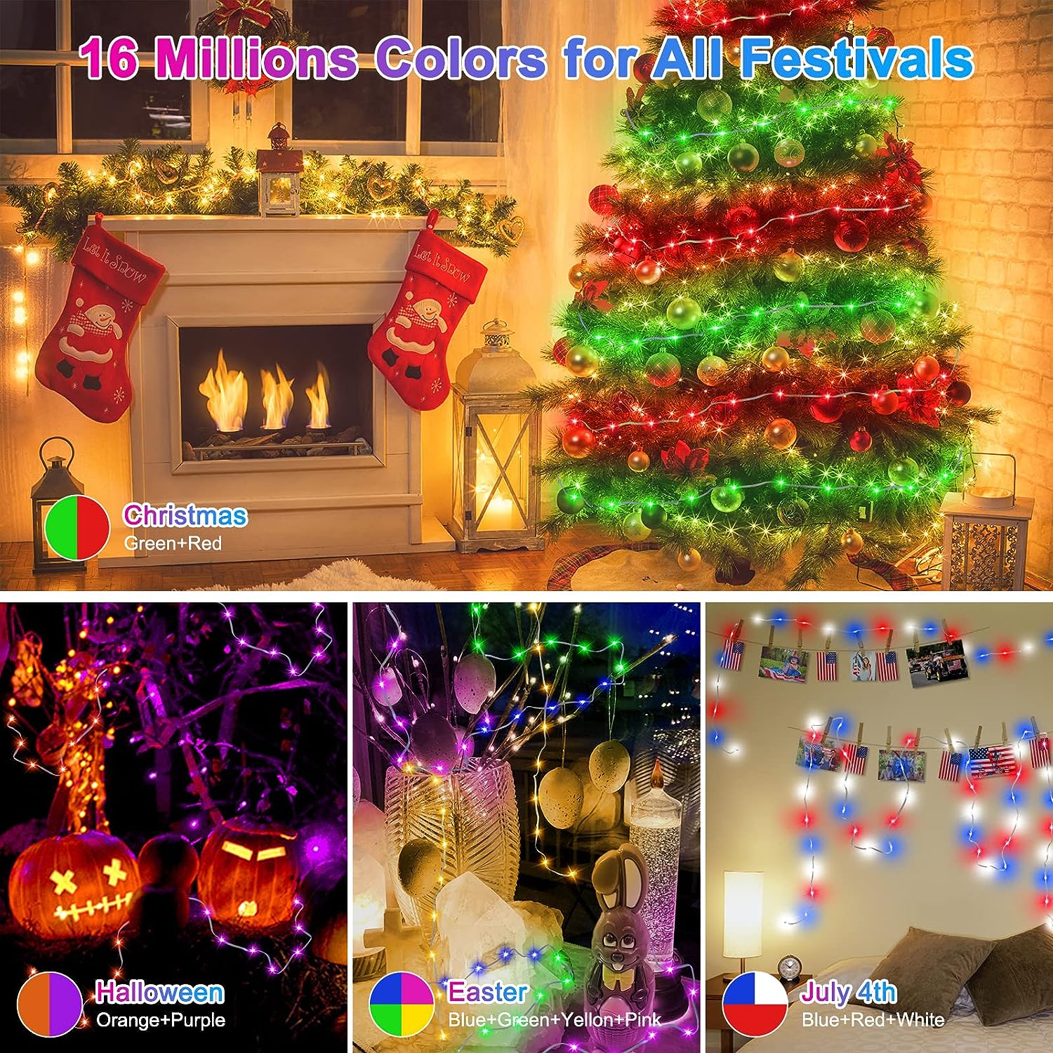 Dream Color WS2812B LED-lichts - Home Decor Free App recensie en prijs