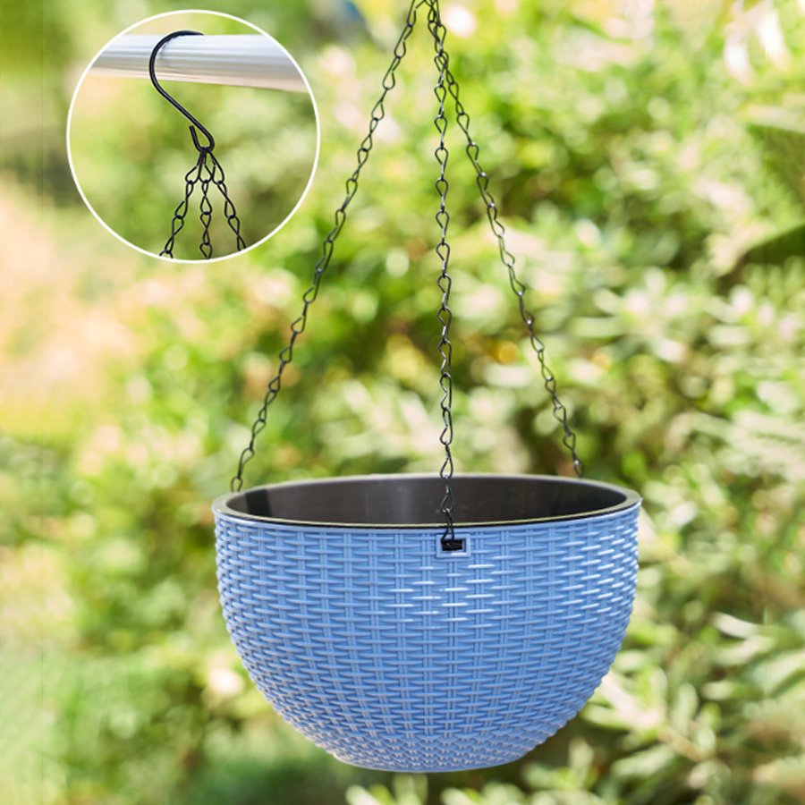 Hangende binnenpot in eenvoudi - Rattan Plant Basket recensie en prijs