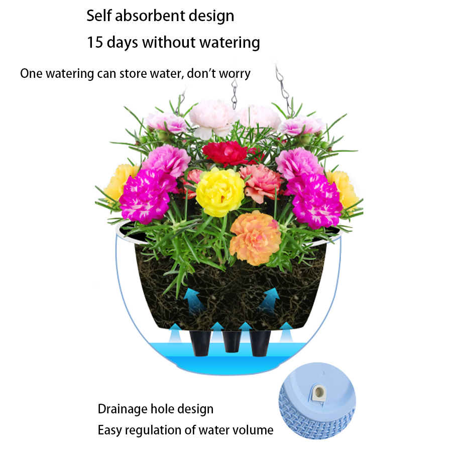 Hangende binnenpot in eenvoudi - Rattan Plant Basket recensie en prijs