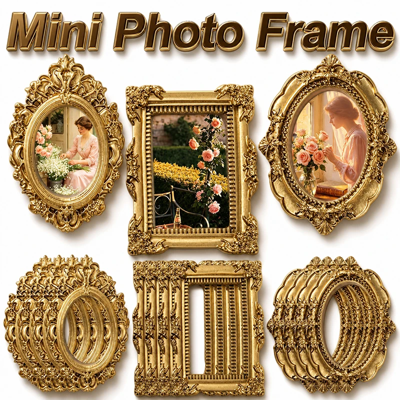 10/5 stuks Vintage Hars Mini F - Bamboo Photo Frame recensie en prijs