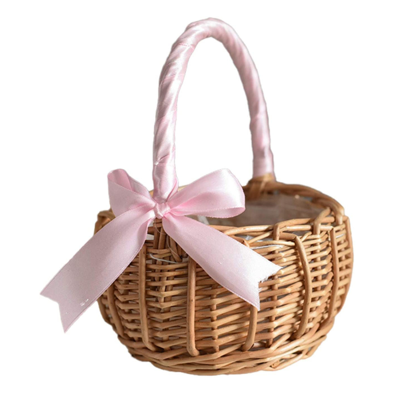 Handgemaakte opbergrek geweven - Rattan Plant Basket recensie en prijs